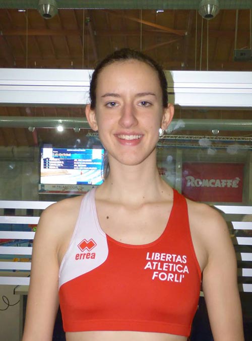 Elena Santolini maglia Libertas Atletica Forlì