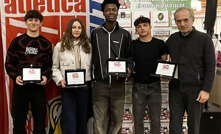 premiazioni atleti azzurri libertas atletica forlì